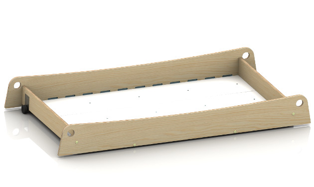 Drewniana szuflada do przechowywania